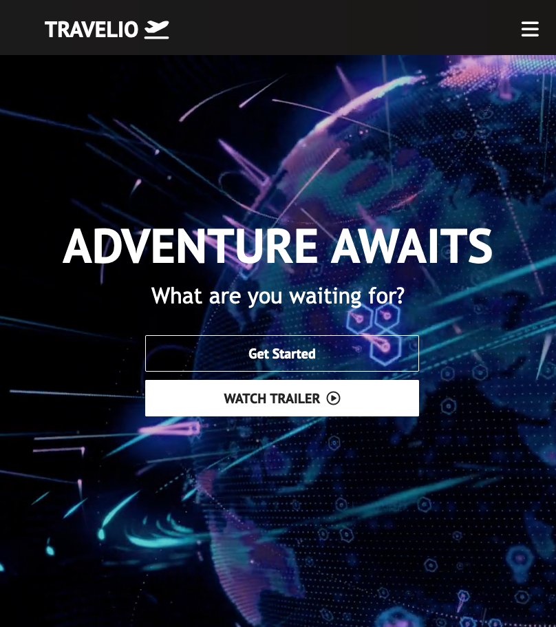 Travelio Website